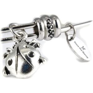 Lady Bug Bracelet - Ladybugs Jewelry Stainless Steel